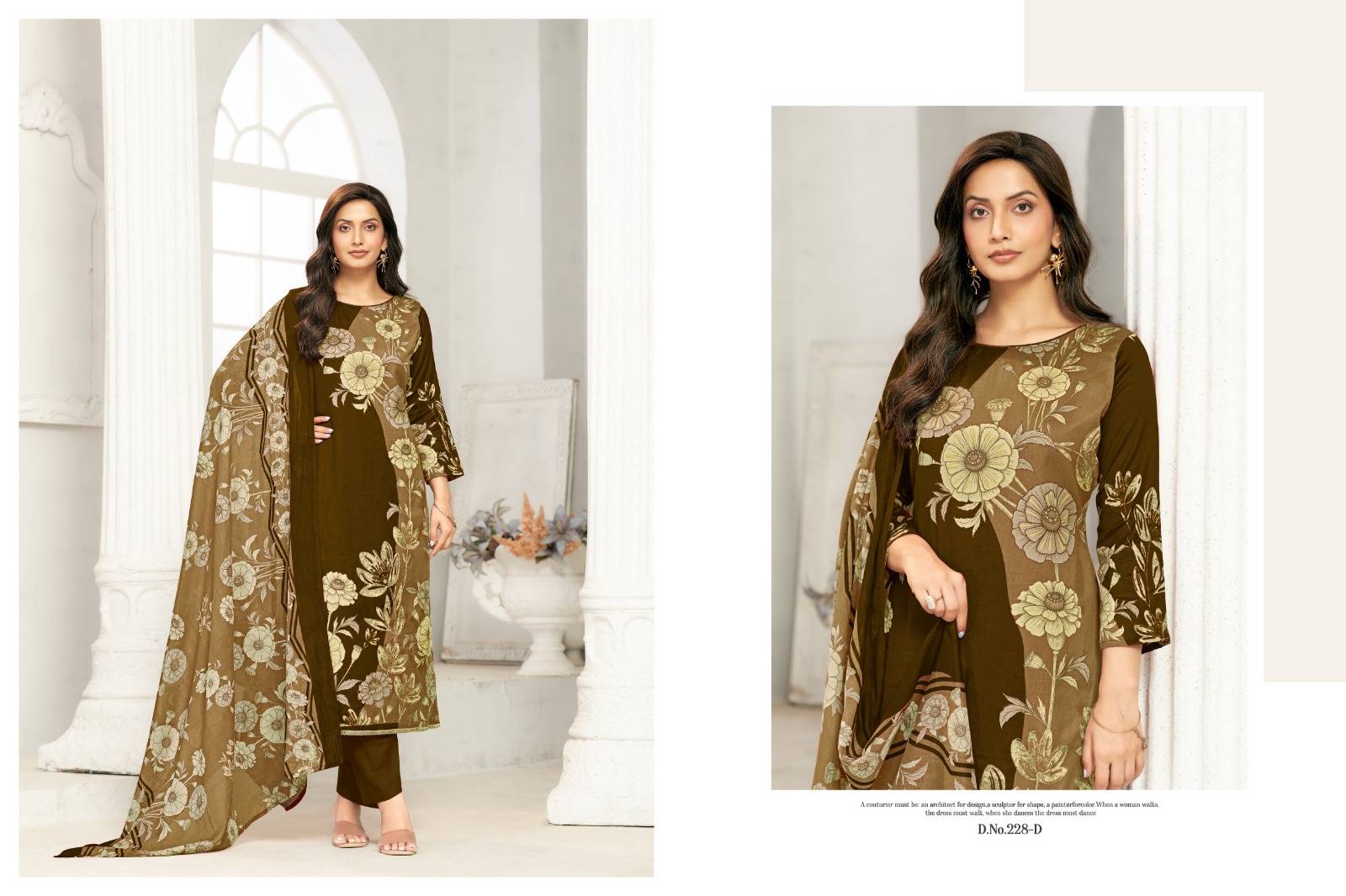 KAYKA 228 By Radhika fashion Beautiful Festive Suits Colorful Stylish Fancy Casual Wear & Ethnic Wear Cotton Dresses At Wholesale Price